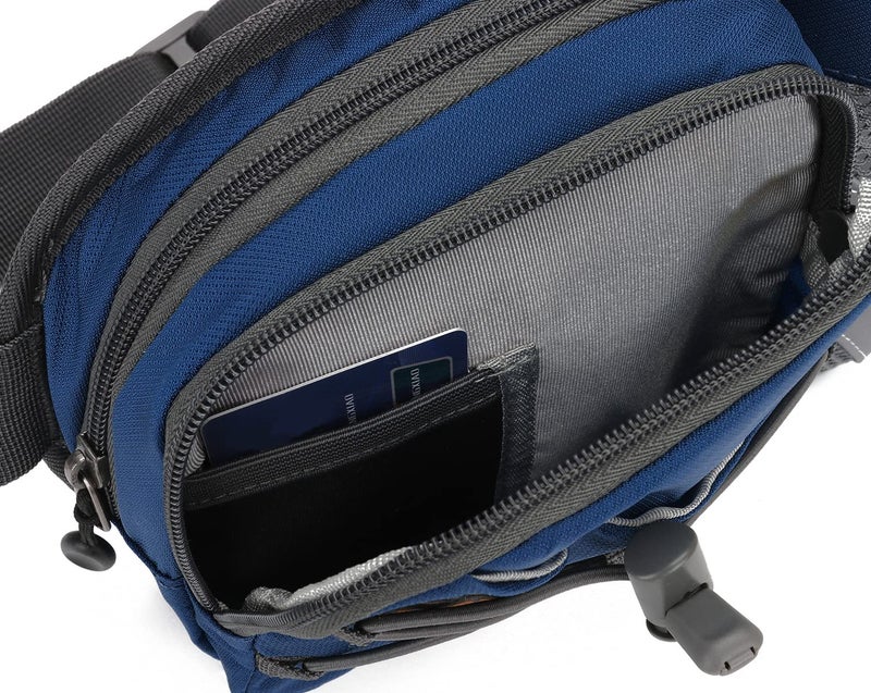 Yuoto Waist Pack with Water Bottle Holder for Running Walking Hiking Fanny Pack Hydration Belt - Image 4